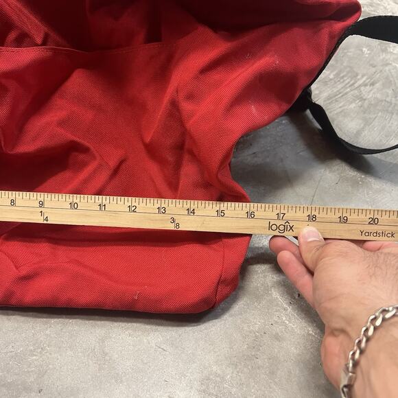 American Firewear Firefighter Red Duffle Bag Fire Gear 28x17x17 Large - Picture 3 of 6